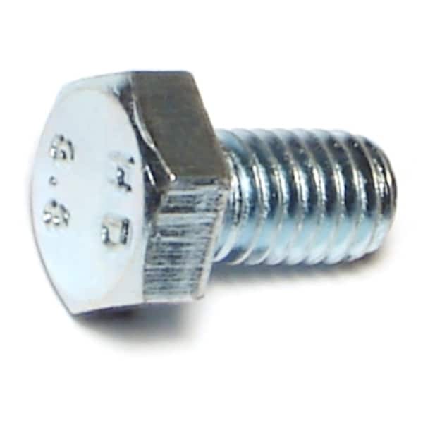 Midwest Fastener Class 8.8, M6-1.00 Hex Head Cap Screw, Zinc Plated Steel, 10 mm L, 50 PK 50419 - main